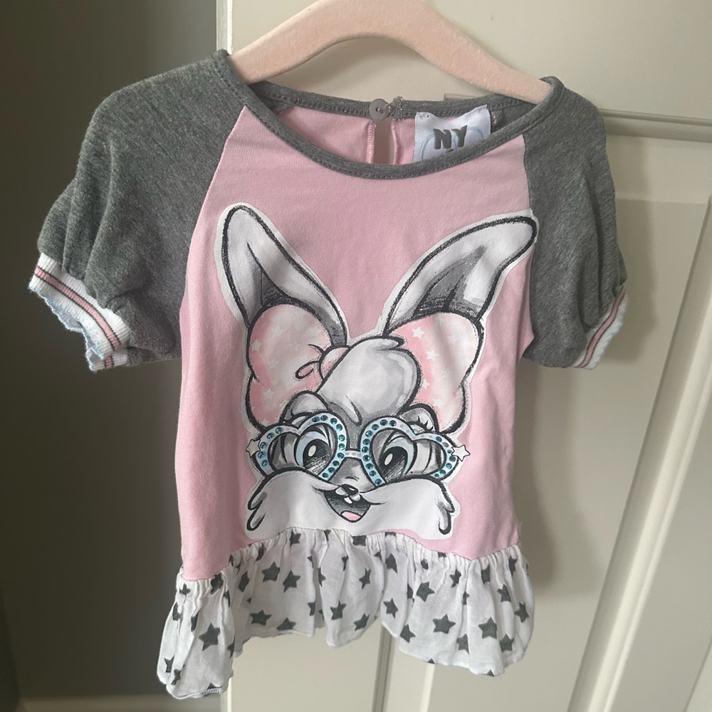 Monnalisa NY&LON t shirt size 9-12 m